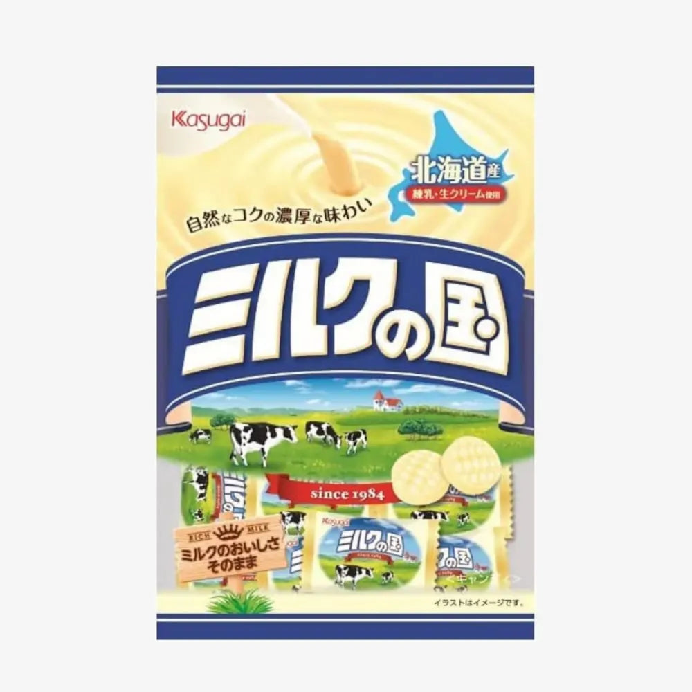 KASUGAI Milk Country Milk Candy 80g