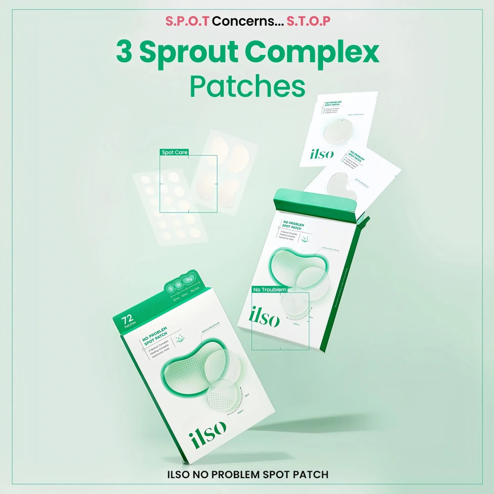 ILSO No Problem Spot Patch 72 Patches