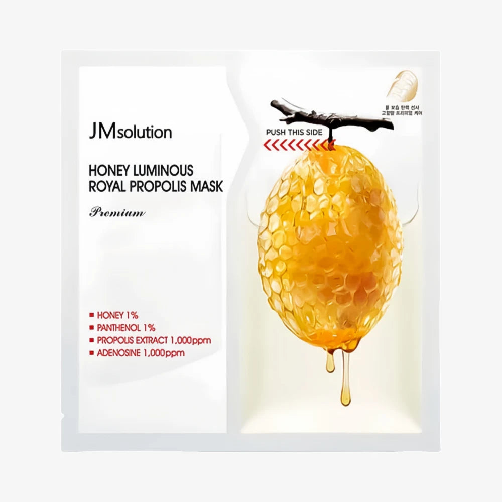 JM SOLUTION Honey Luminous Royal Propolis Mask [PREMIUM] 1pc