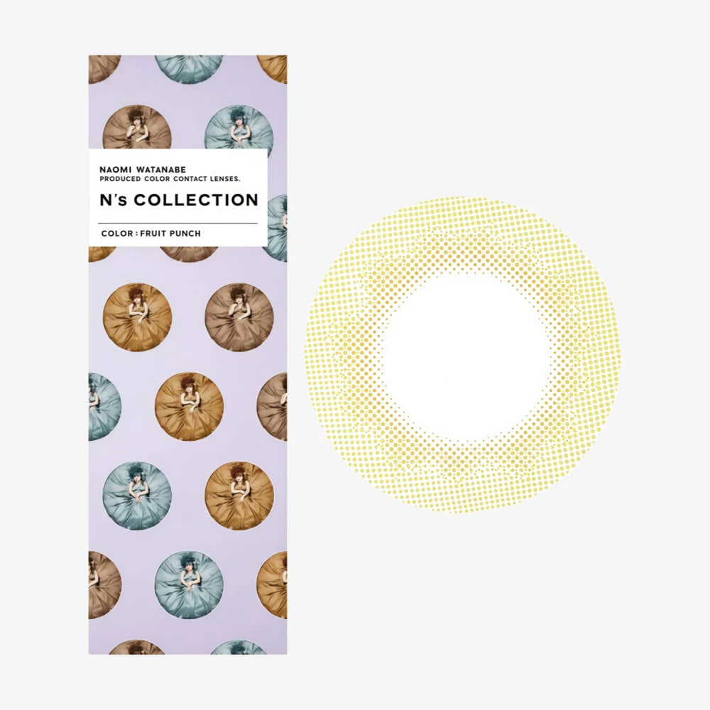COLLECTION N Lentilles de contact journalières (Punch aux fruits) (10 lentilles) -5,50