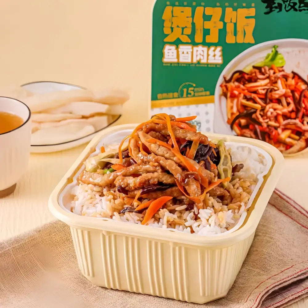 ZISHAN Instant Rice (Yu-Xiang Shredded Pork Flavor) 290g