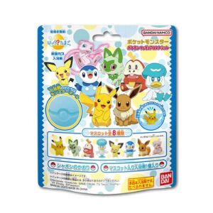 BANDAI Bath Ball With Toy Pokemon Blue