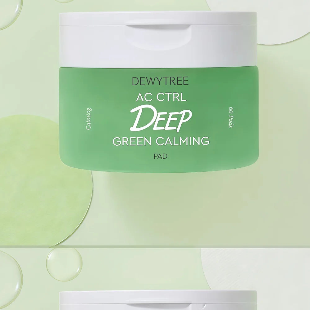 Tampons apaisants DEWYTREE AC CTRL Vert foncé (60 unités)