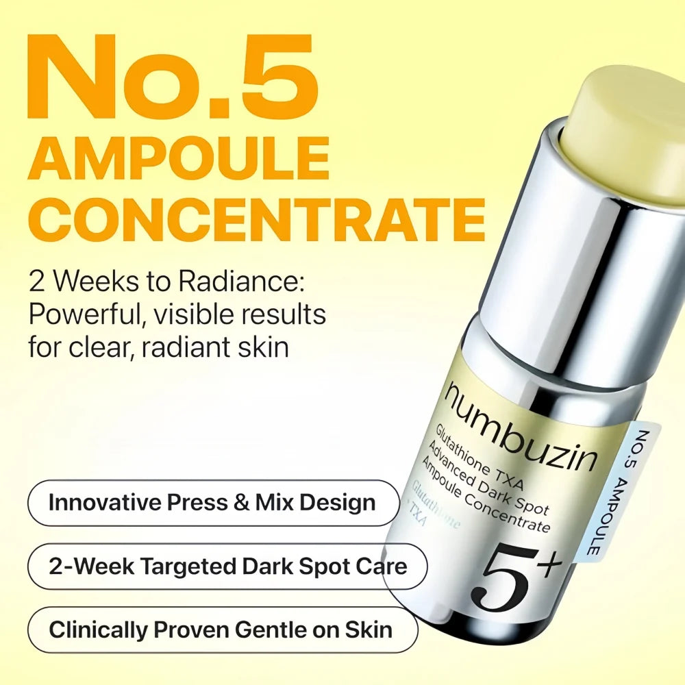 NUMBUZIN NO.5 Glutathione TXA Advanced Dark Spot Ampoule Concentrate