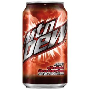 Mountain Dew Game Fuel Citrus Cherry 355ml
