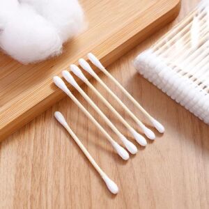 MIEVIC - Bamboo Round Head Cotton Swabs (800pcs)