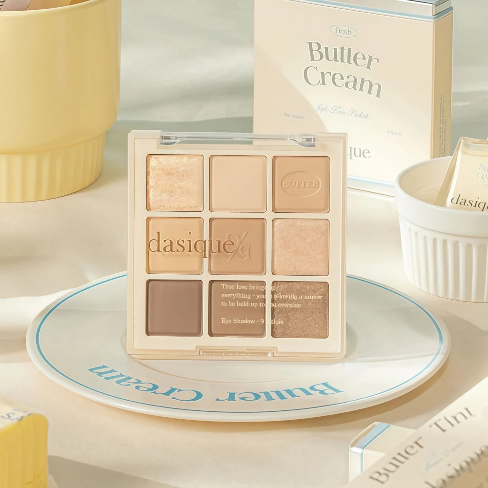 Palette d'ombres à paupières DASIQUE 17 Butter Cream