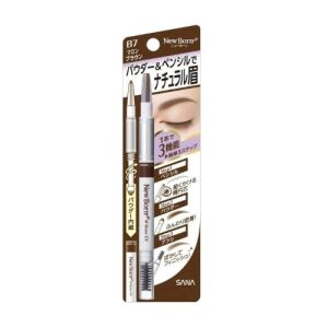 Crayon à sourcils SANA Newborn 3 en 1 B7 Marron Brun