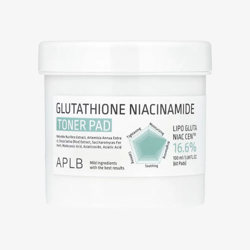APLB Glutathione Niacinamide Toner Pad (60)