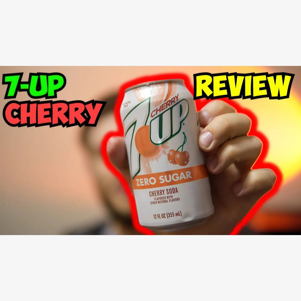 7 UP Zero Sugar Cherry Soda 355 ml