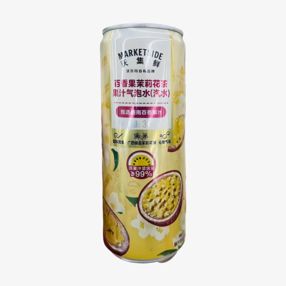 MARKETSIDE Passion Fruit & Jasmine Tea Sparkling Juice 310ml