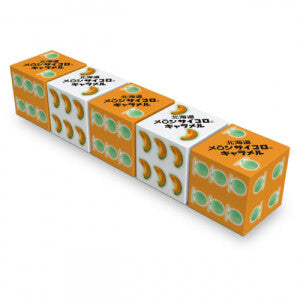 Hokkaido Caramel Dice Candy Melon Flavor 10pcs