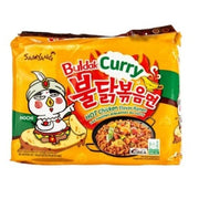 SAMYANG Buldak Hot Chicken Ramen Curry Flavor (5 Bags)