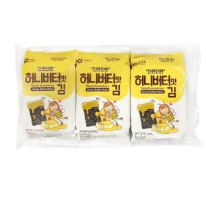 OURHOME Roasted Laver Honey Butter Flavor 4g*3pcs