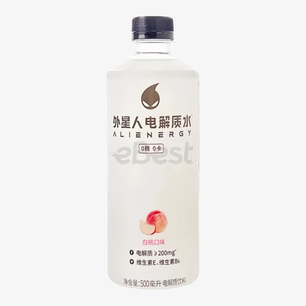 Boisson électrolytique GENKI FOREST Alienergy - Saveur pêche 500 ml