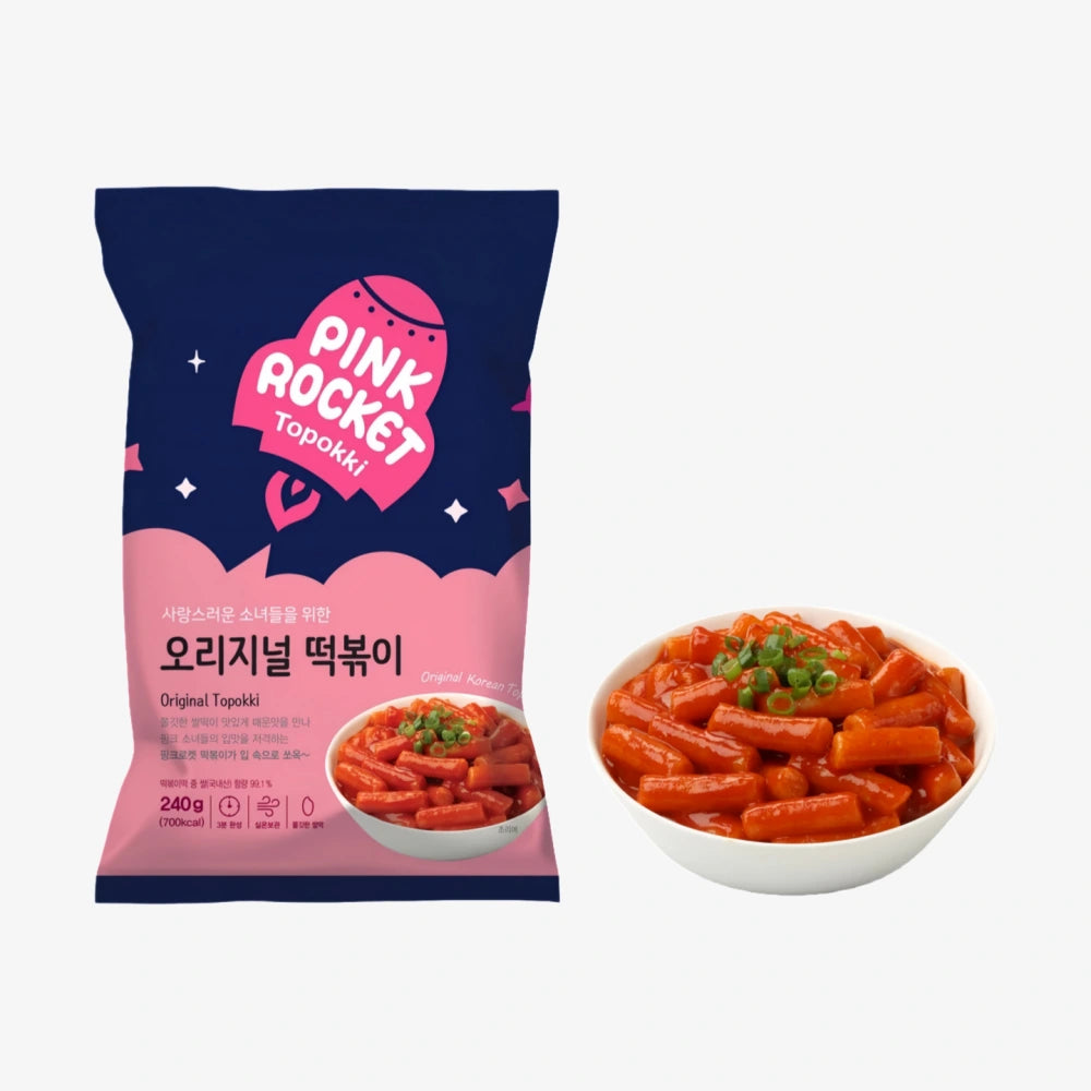 PINK ROCKET Original Topokki Pouch 240g