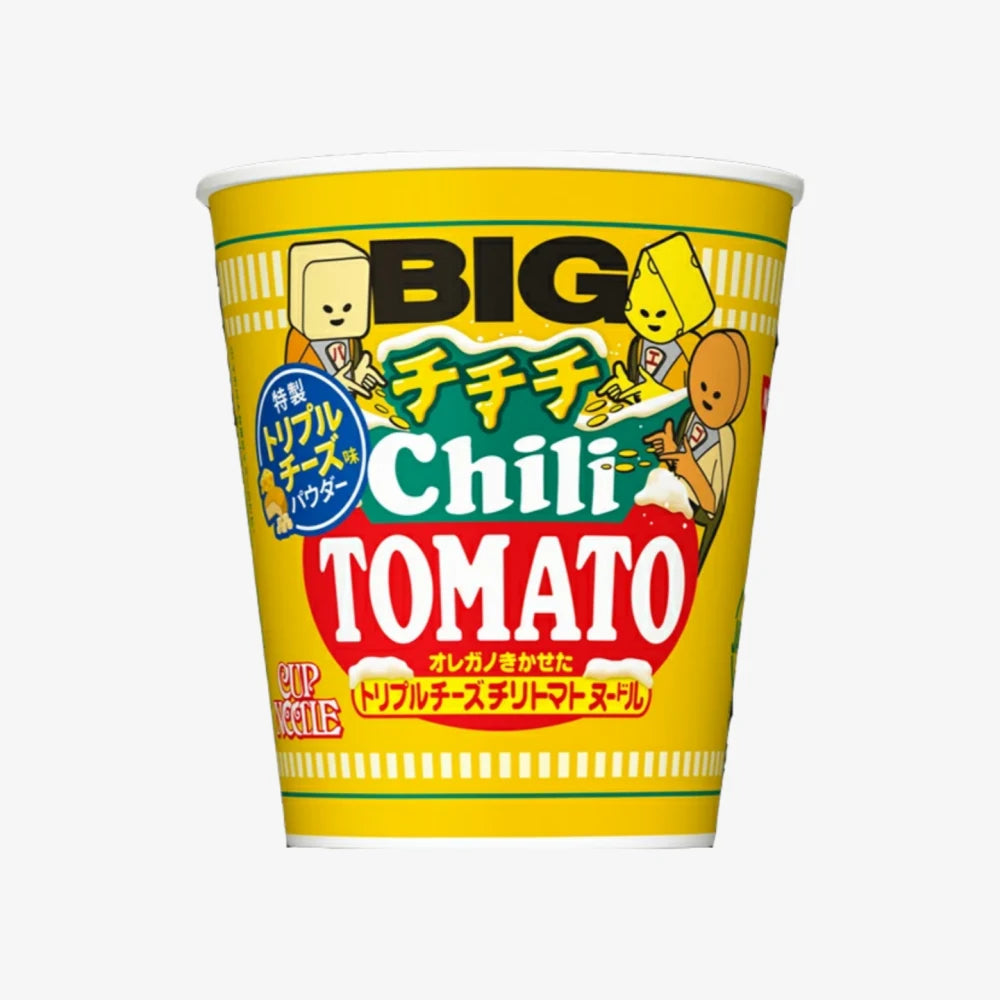 NISSIN Big Cup Noodle Chili Tomato Cheese Flavor 96g