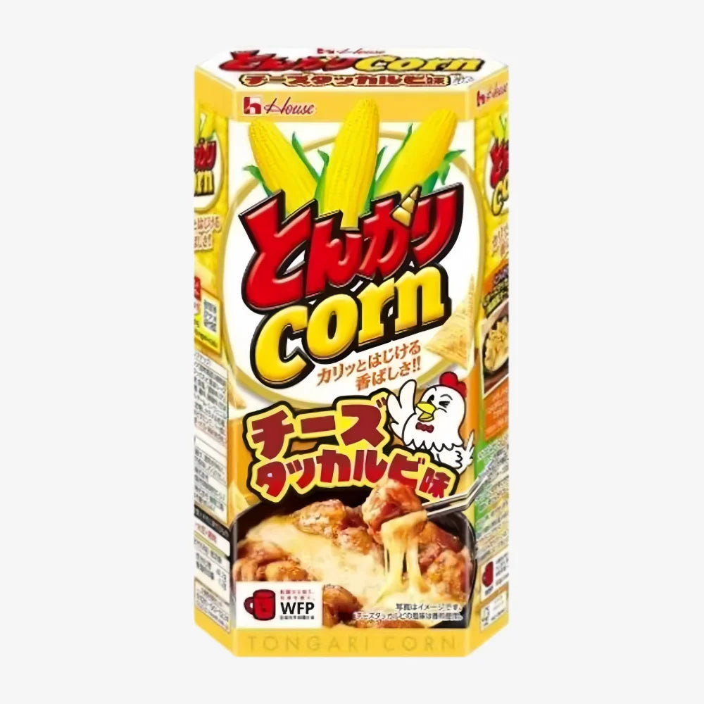 HOUSE Corn Horn Cheese Dakgalbi flavor 68g