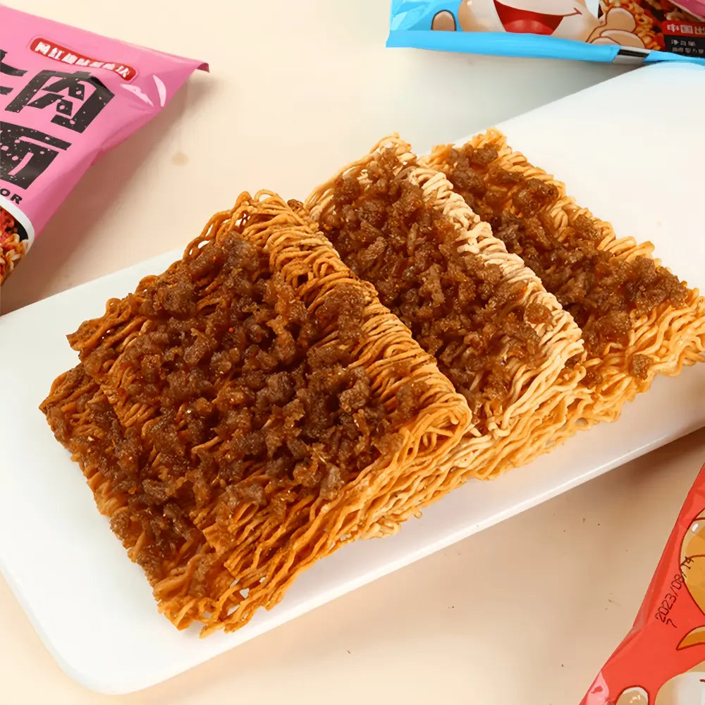 HAOQUWEI Satay Noodle Snack Classic Flavor 41g