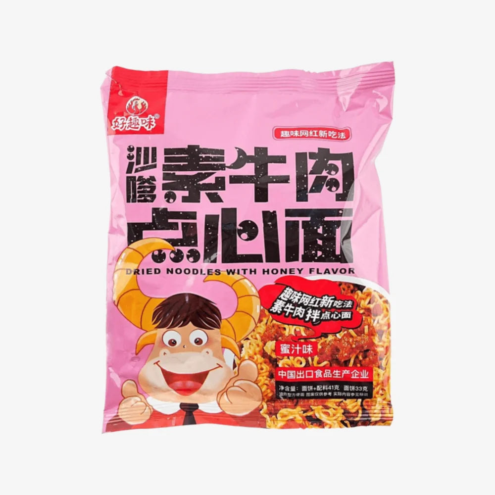 HAOQUWEI Satay Noodle Snack Honey Flavor 41g