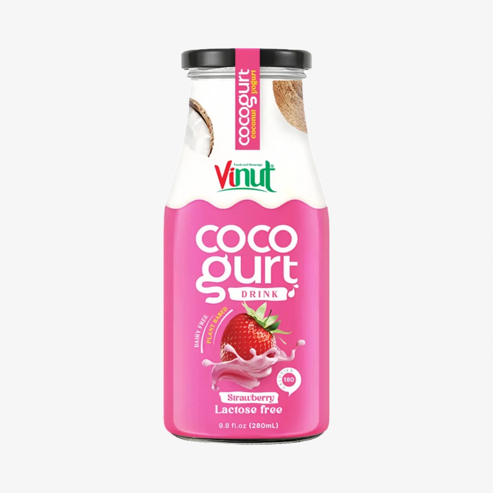 VINUT Cocogurt Drink Strawberry (280ml)