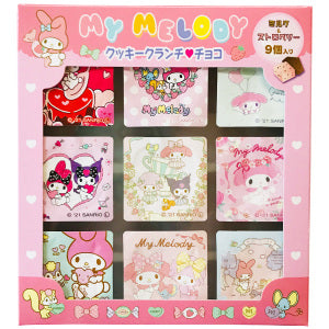 TANSEIDO MY MELODY Cookie Milk & Strawberry Chocolate 40g