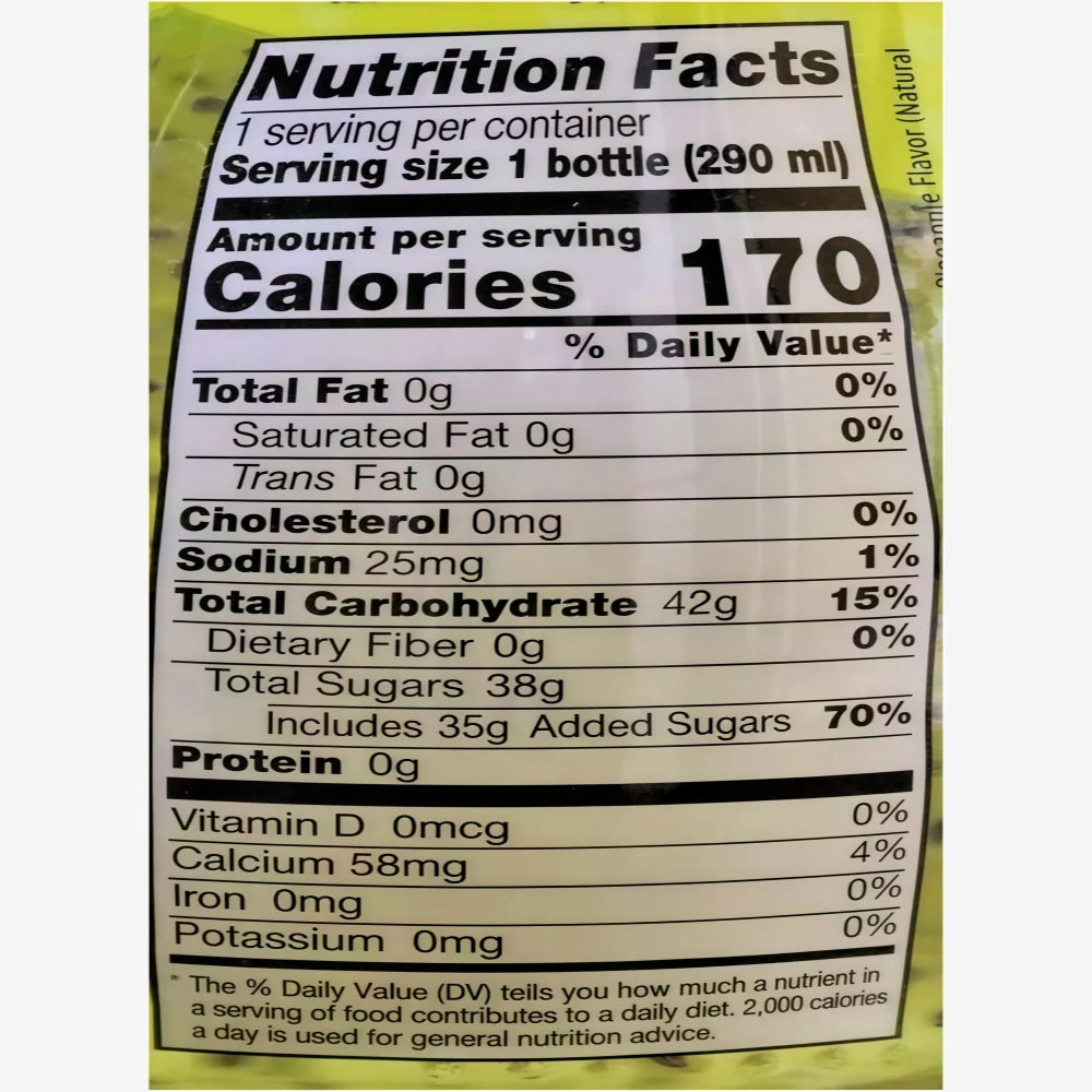 Boisson aux graines de basilic TEPTIP, saveur ananas, 290 ml