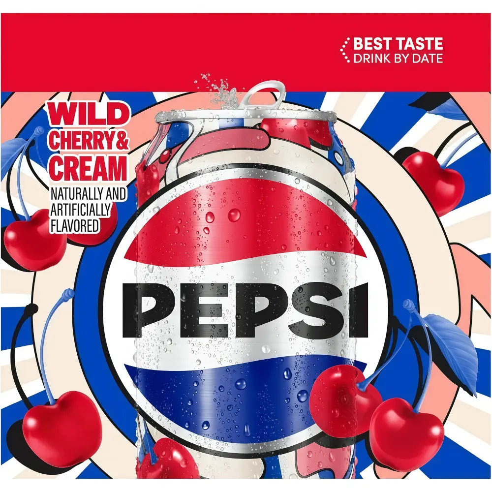 PEPSI Cerise &amp; Crème 355 ml