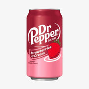 Soda Dr Pepper Fraise et Crème 355 ml