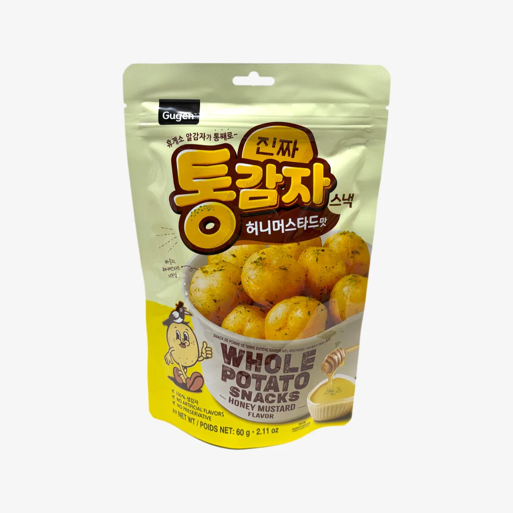 GUGEN Whole Potato Snack Honey Mustard Flavor