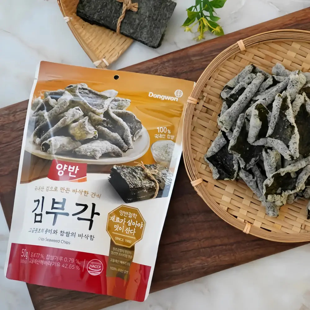 DONGWON F&B Seaweed Chips Original Flavor 50g