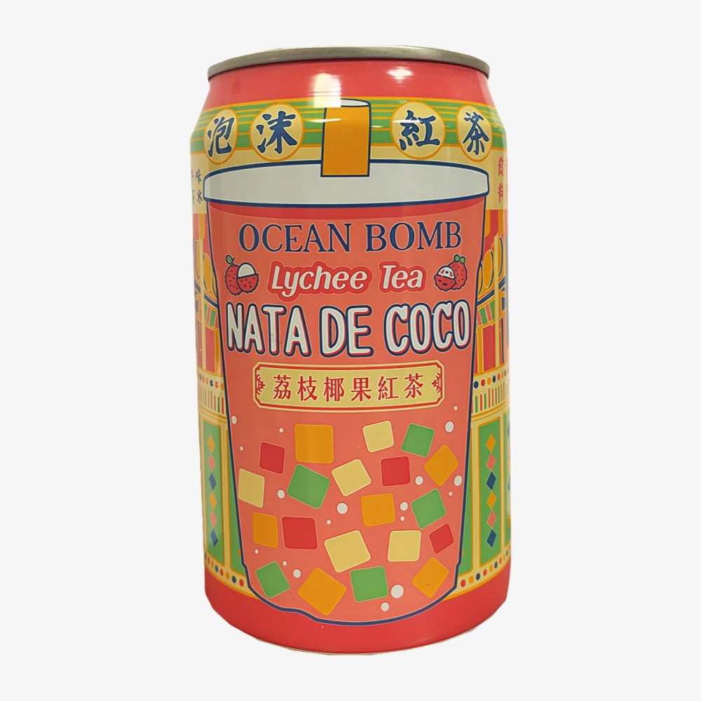 OCEAN BOMB Litchi Nata De Coco 315ml