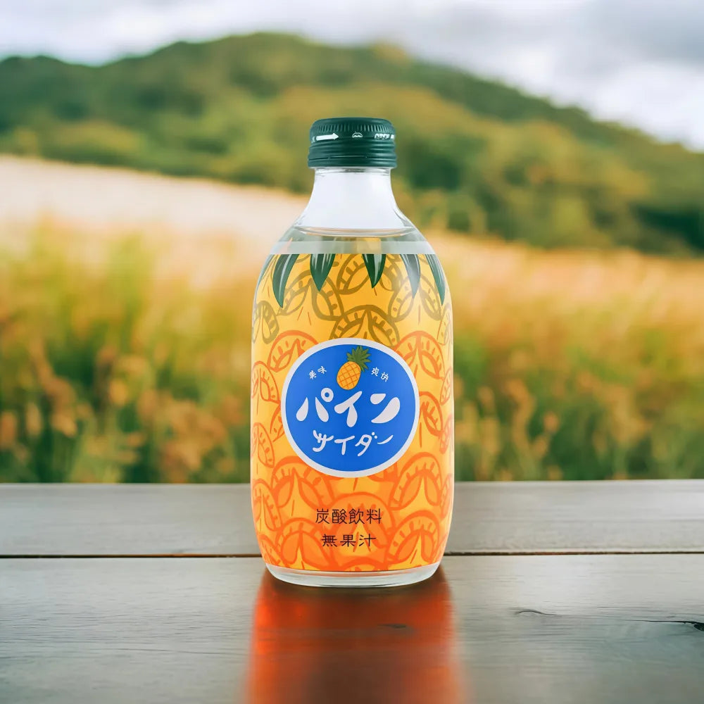 Boisson Tomomasu Jus d'ananas gazeux 300 ml