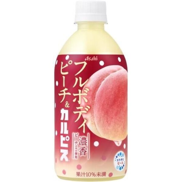 ASAHI Calpis Aroma Peach Drink 480ml