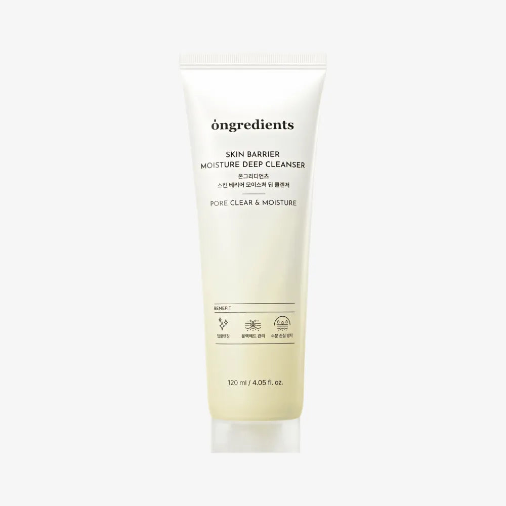 ONGREDIENTS Skin Barrier Moisture Deep Cleanser 120ml