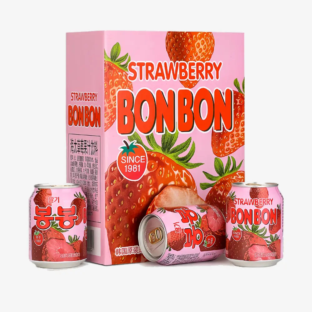 HAITAI Jus de Fraise Coréen 238ml*12