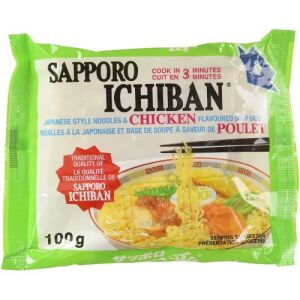 Ramen instantanés Sapporo Ichiban (saveur poulet) 100 g