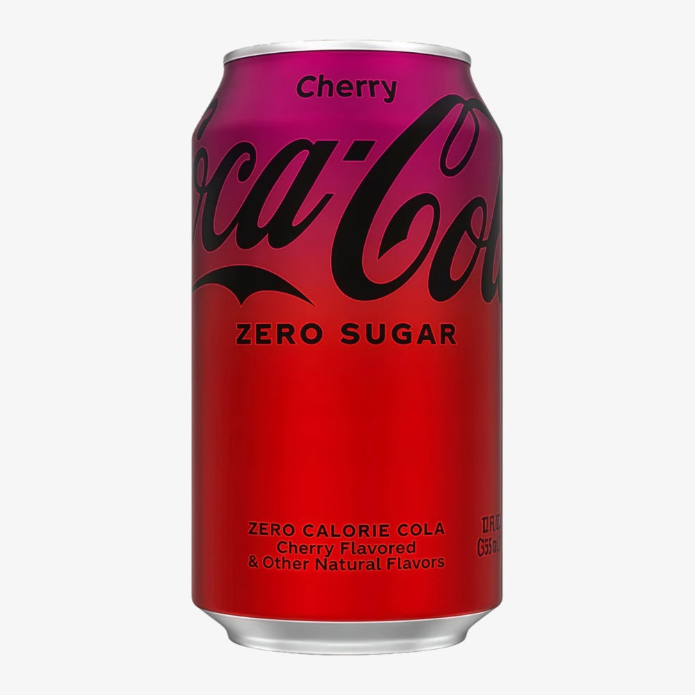 Cherry Coke - COCA-COLA - zero sugar 355 ml