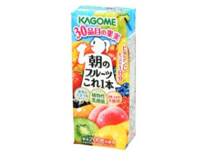 KAGOME Morning Mixed Fruit Juice 200ml