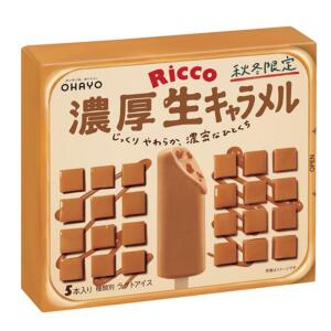 BARRE GLACÉE AU CARAMEL GLACÉ DE MARQUE OHAYO (40MLX5)