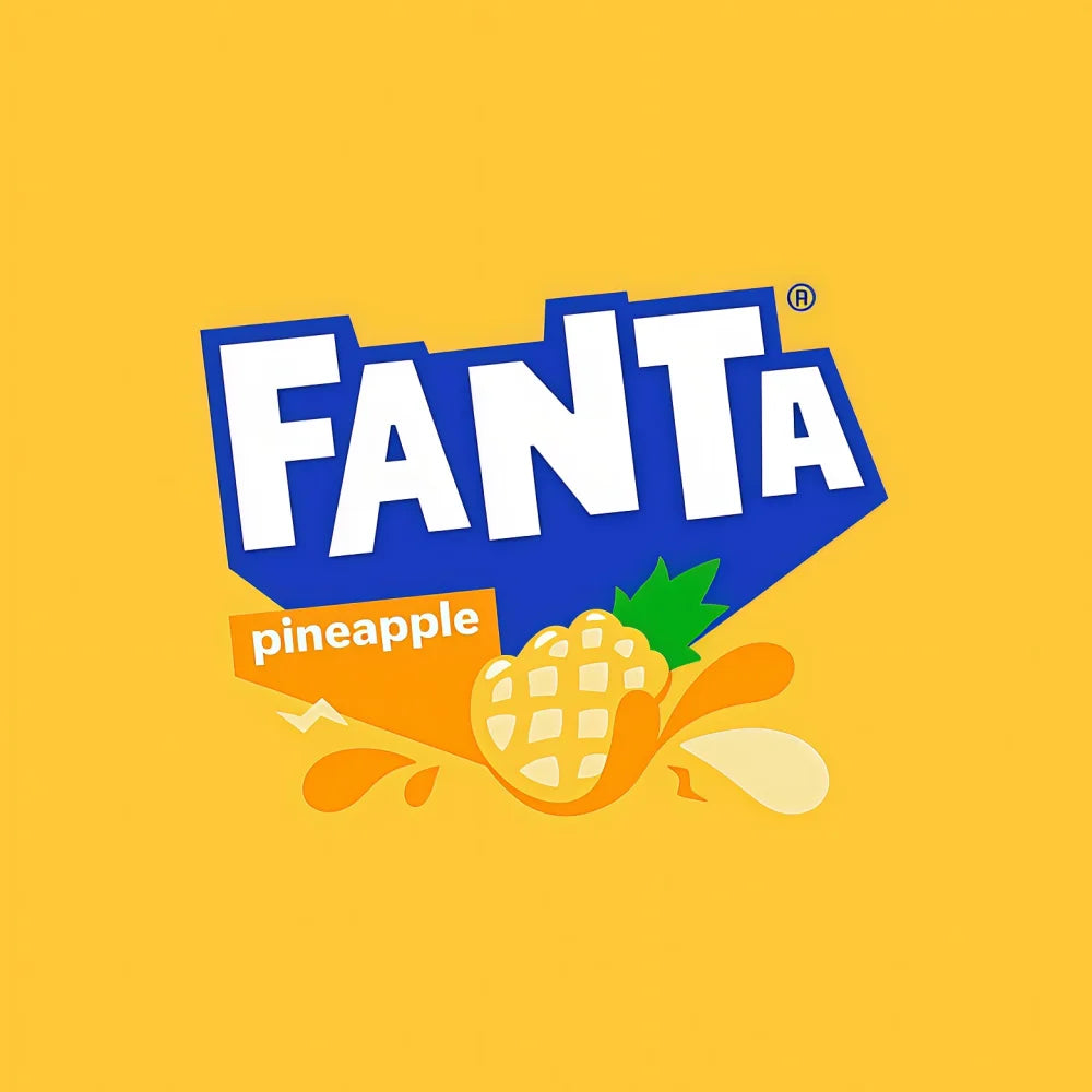 FANTA - Soda à l'ananas - 355 ml