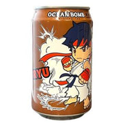 Ocean Bomb Street Fighter Ryu Sparkling (Apple Flavor) 330ml