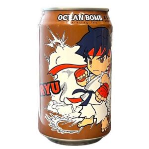 Ocean Bomb Street Fighter Ryu Sparkling (Apple Flavor) 330ml