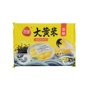 SANQUAN ProsodicMillet& Glutinous Rice Balls With Black Sesame Filling 400g
