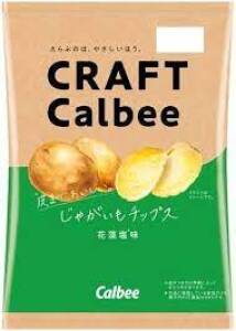 Calbee - F15505_6 CRAFT Calbee Potato Chips Salt 65g