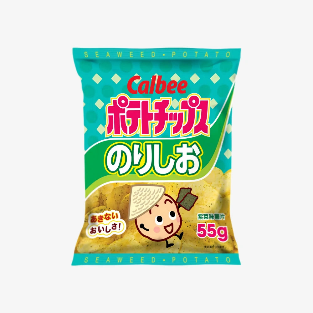 CALBEE Seaweed Flavor Potato Chips 55g