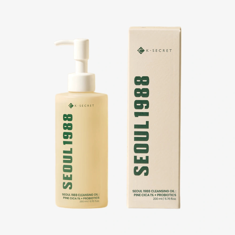 KSECRET SEOUL 1988 Cleansing Oil: Pine Cica 1% + Probiotics 200ml