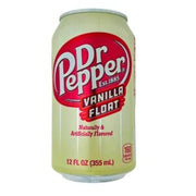 DR. PEPPER Soda - UK Version (Vanilla Float Flavor) 330ml