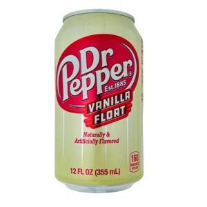 DR. PEPPER Soda - UK Version (Vanilla Float Flavor) 330ml