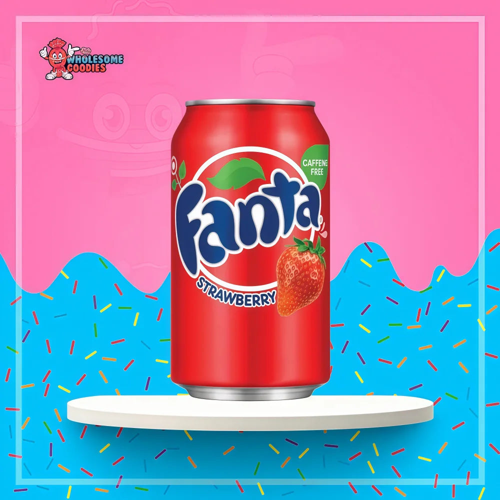 FANTA - Soda à la fraise - 355 ml